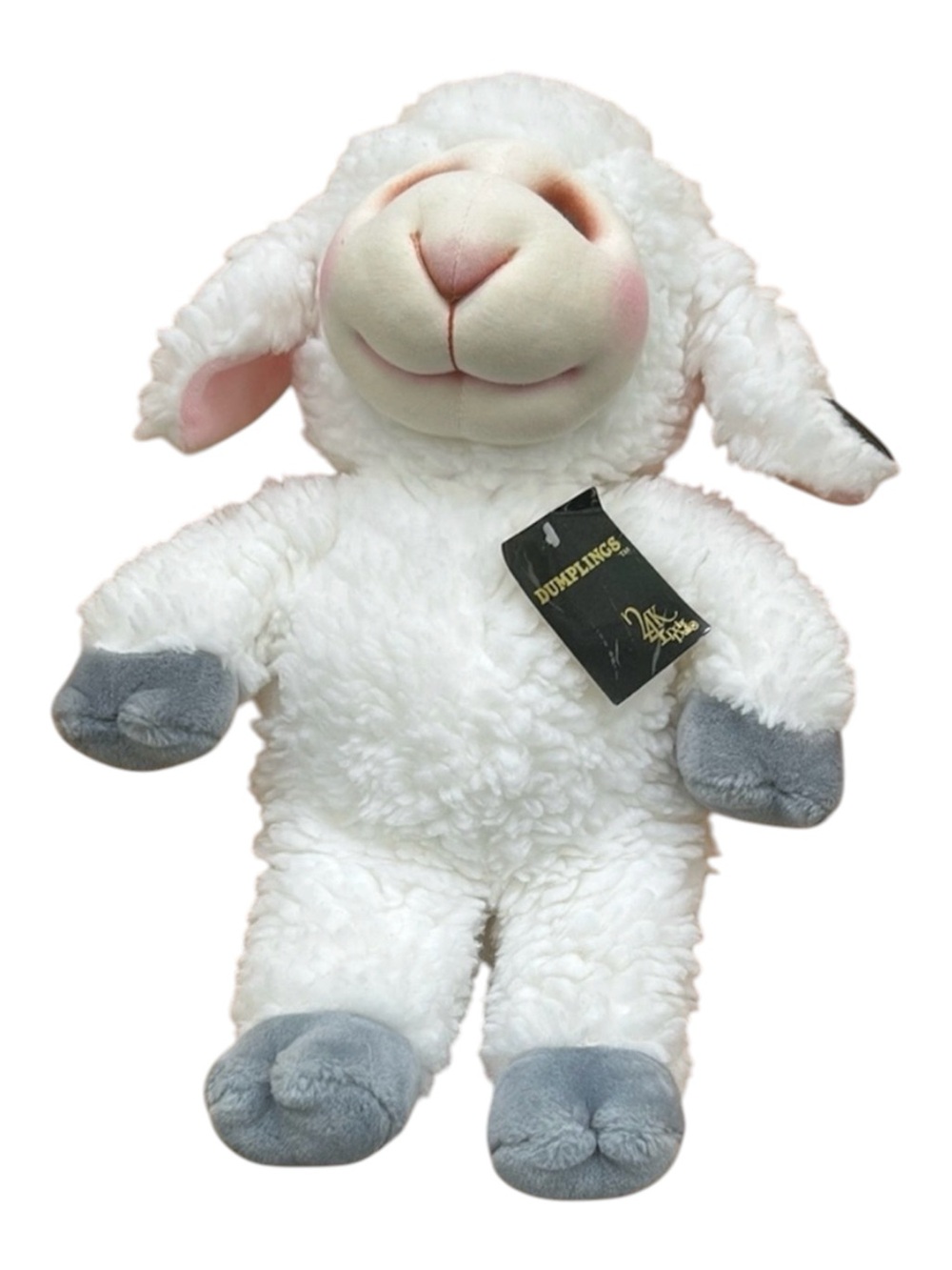NWT 24k Dumplings 1991 Polar Puff Lamb‎ Plush Sheep Lambington White Fluffy 16”